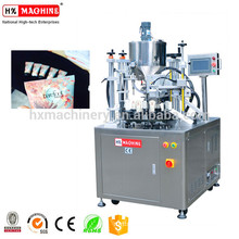 Ultrasonic plastic tube filling sealing machine for lip Balm Packing Soft Tube HX